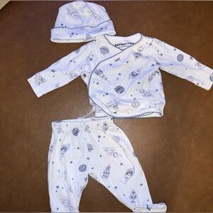 Sammy + Nat Newborn Luce Pima Cotton Kimono Take Me Home Set